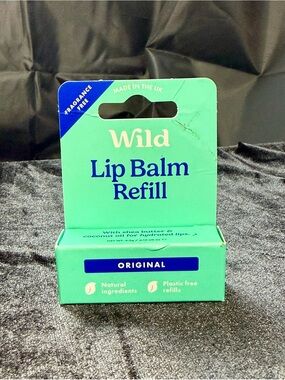 Wild Original Lip Balm Refill
Shea butter & coconut oil for hydrated lips